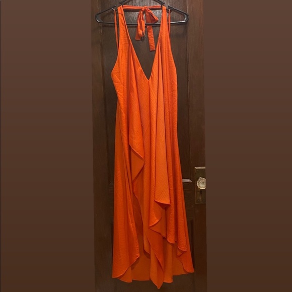 BCBGMaxAzria Sahale Dress in Saffron - Picture 4 of 9